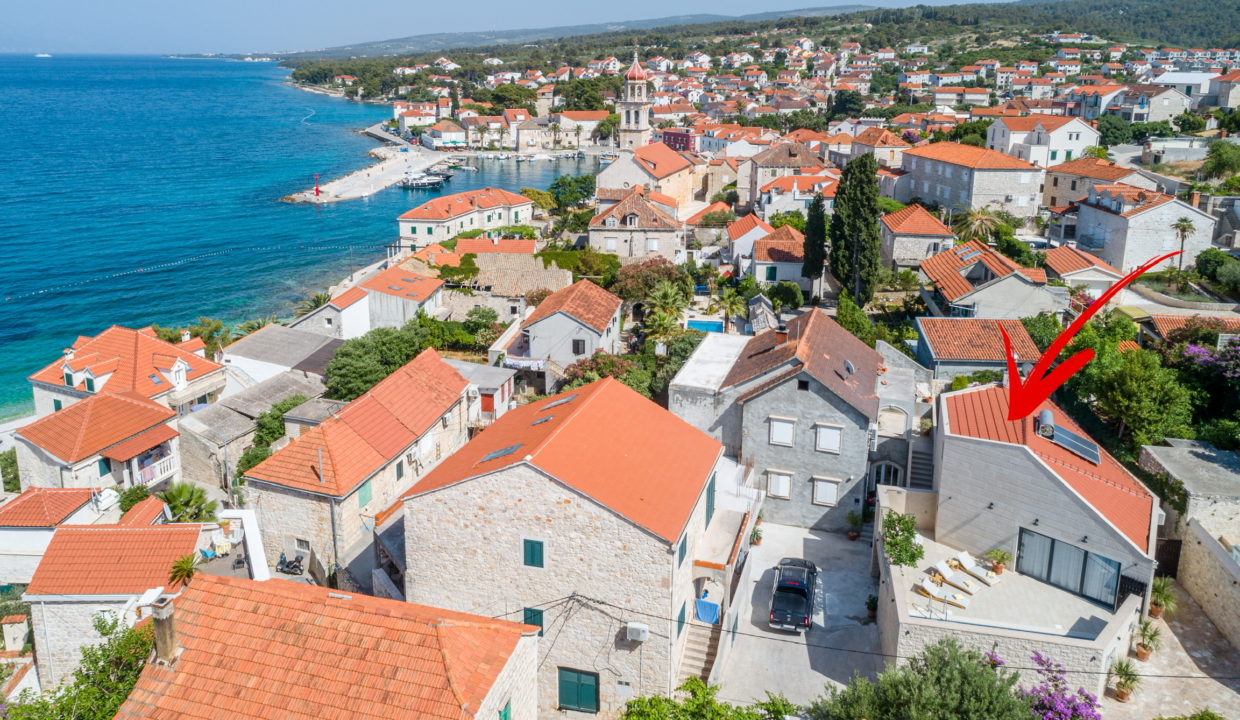 vila kamenna perla Brač